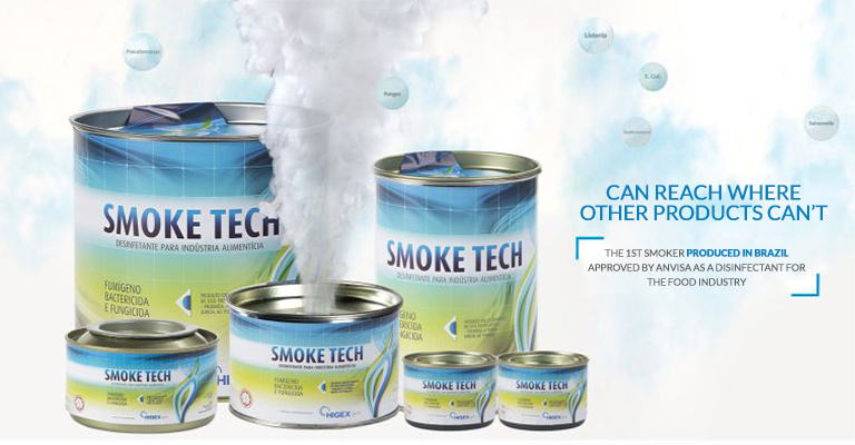 Smoke Tech com fumaça